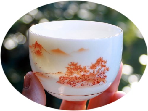 Gong Fu tea cup butter jade C